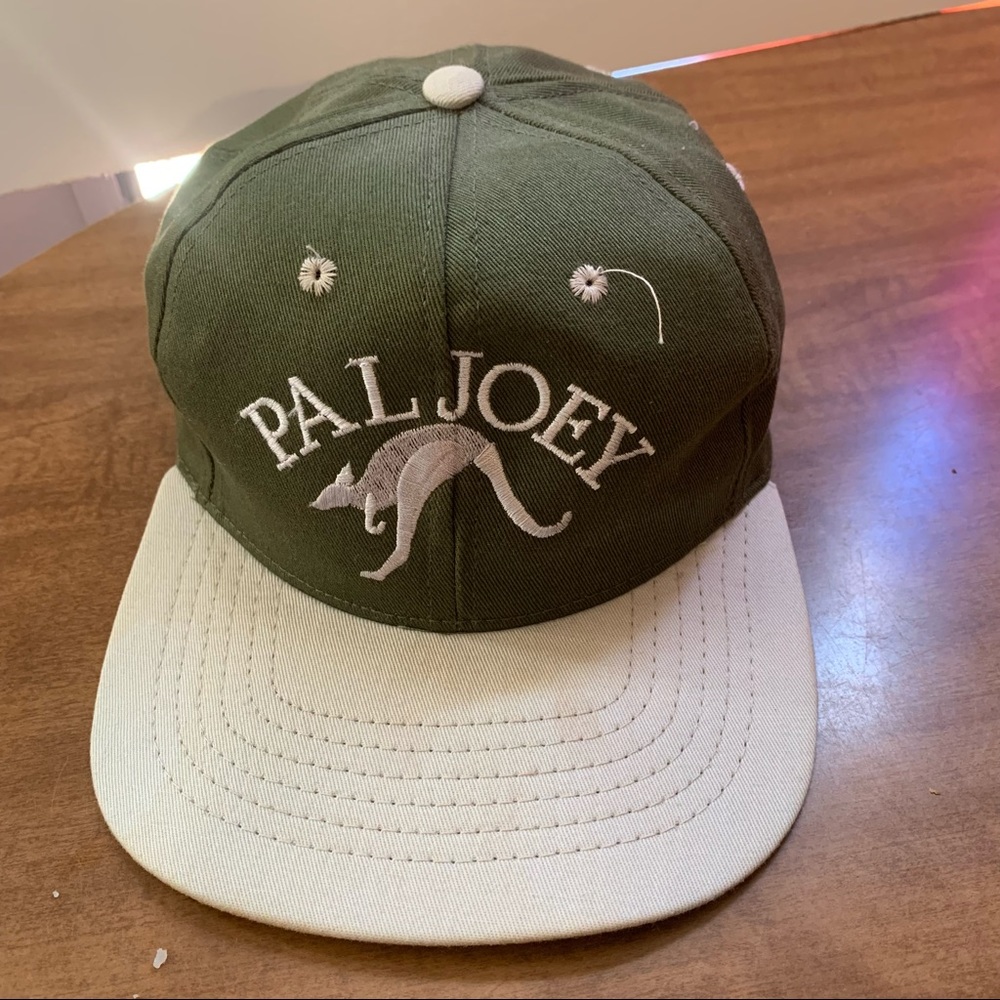 VTG Embroidered front logo adjustable snap back hat made in USA men/ womens hat.
